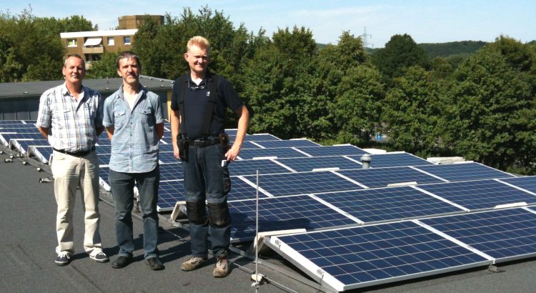 Solaranlage auf der Kita in Hagen Boele