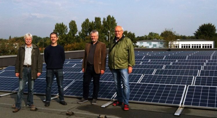 Die BEG 58 nimmt ihre erste Solaranlage in Bochum in Betrieb.