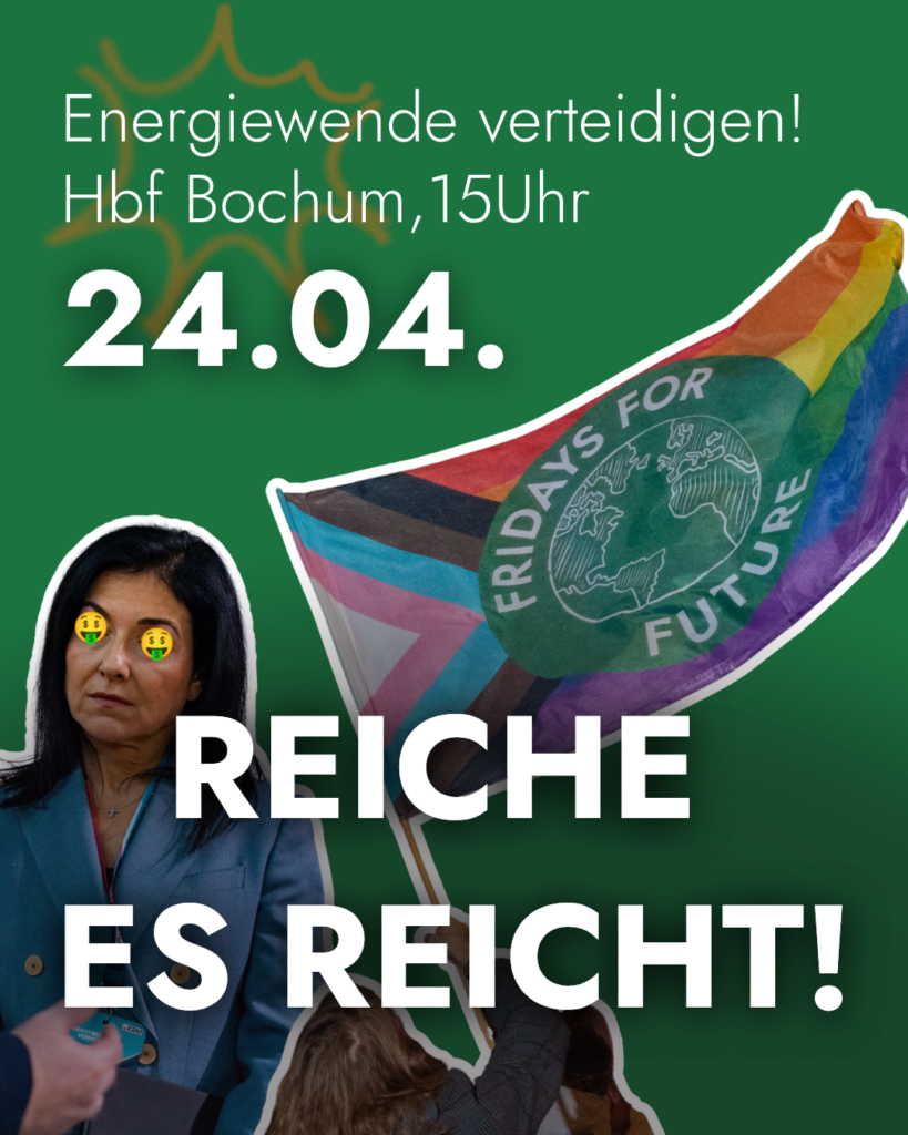 Reiche es reicht!